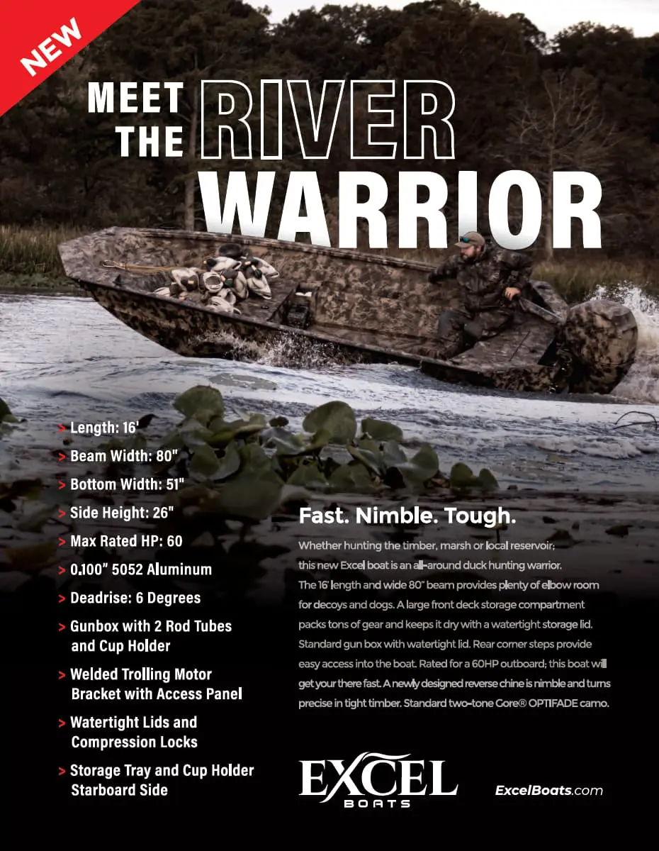 Excel river warrior flyer
