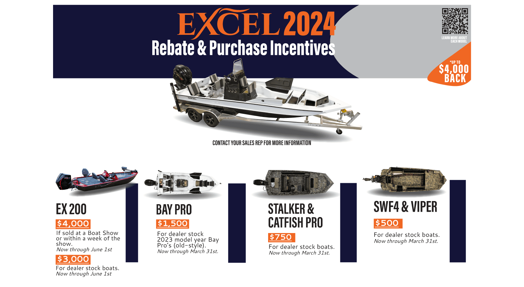 Rebates And Incentives 2024 Excel Boats   Rebate Web Landing Page 3 1 